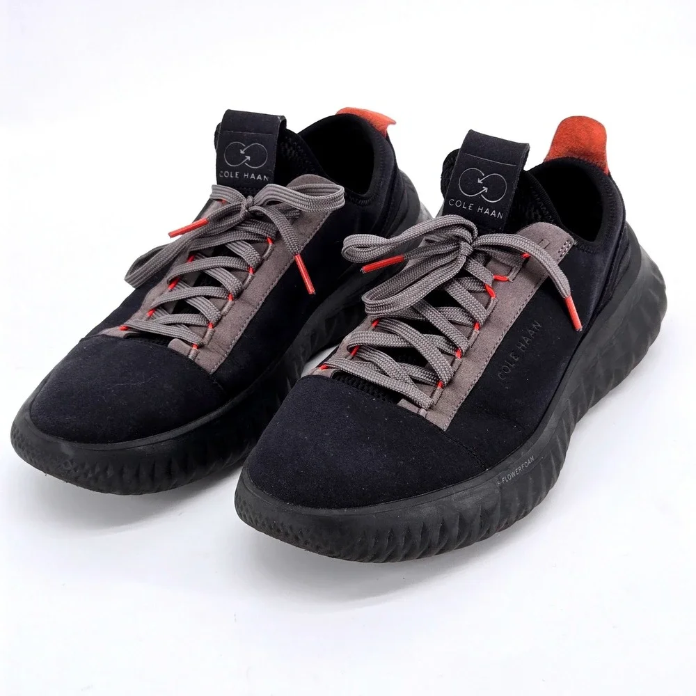 Cole Haan Generation ZeroGrand‎ Changemaker Sneaker Black Grey Men's Size 9